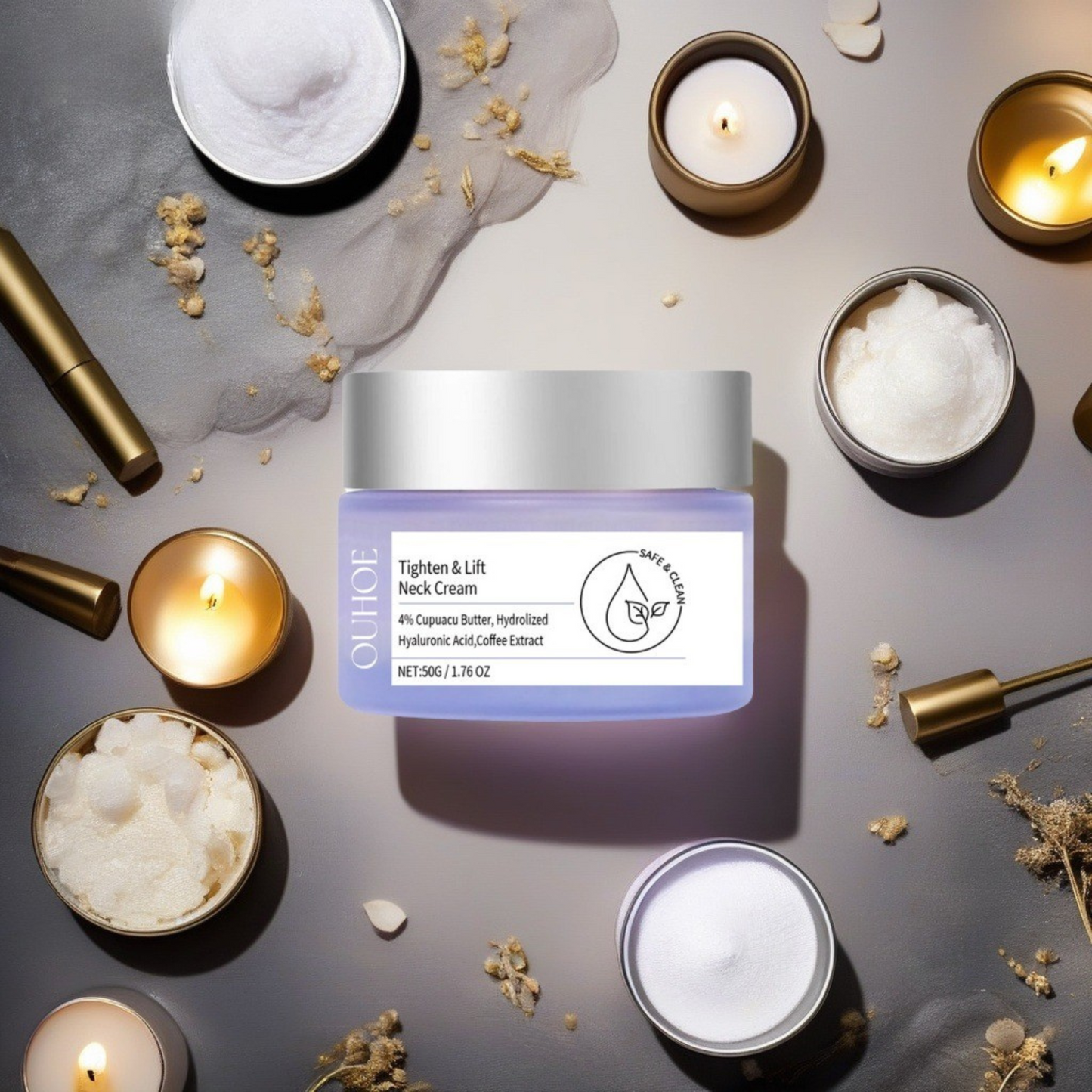 Crème Raffermissante Cou : Lifting Naturel