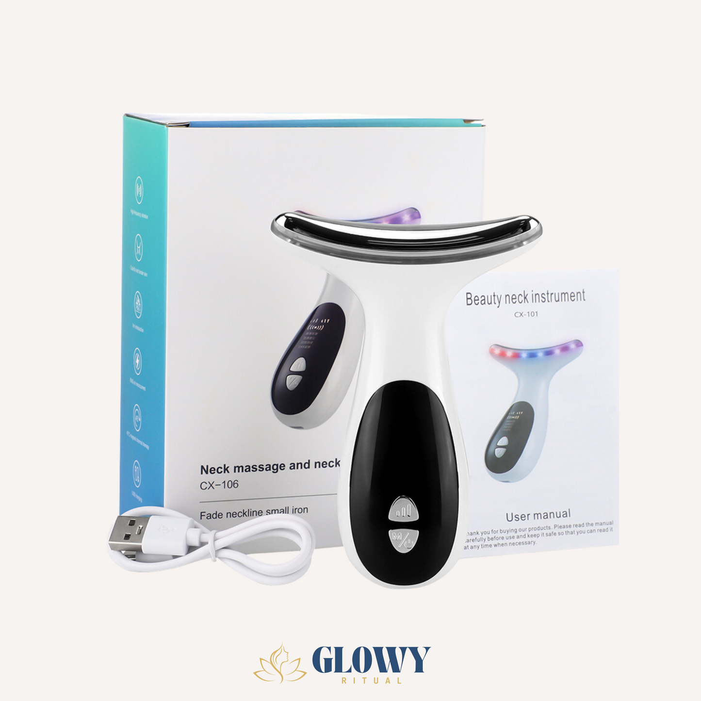 Appareil de Beauté LED et Micro-courants