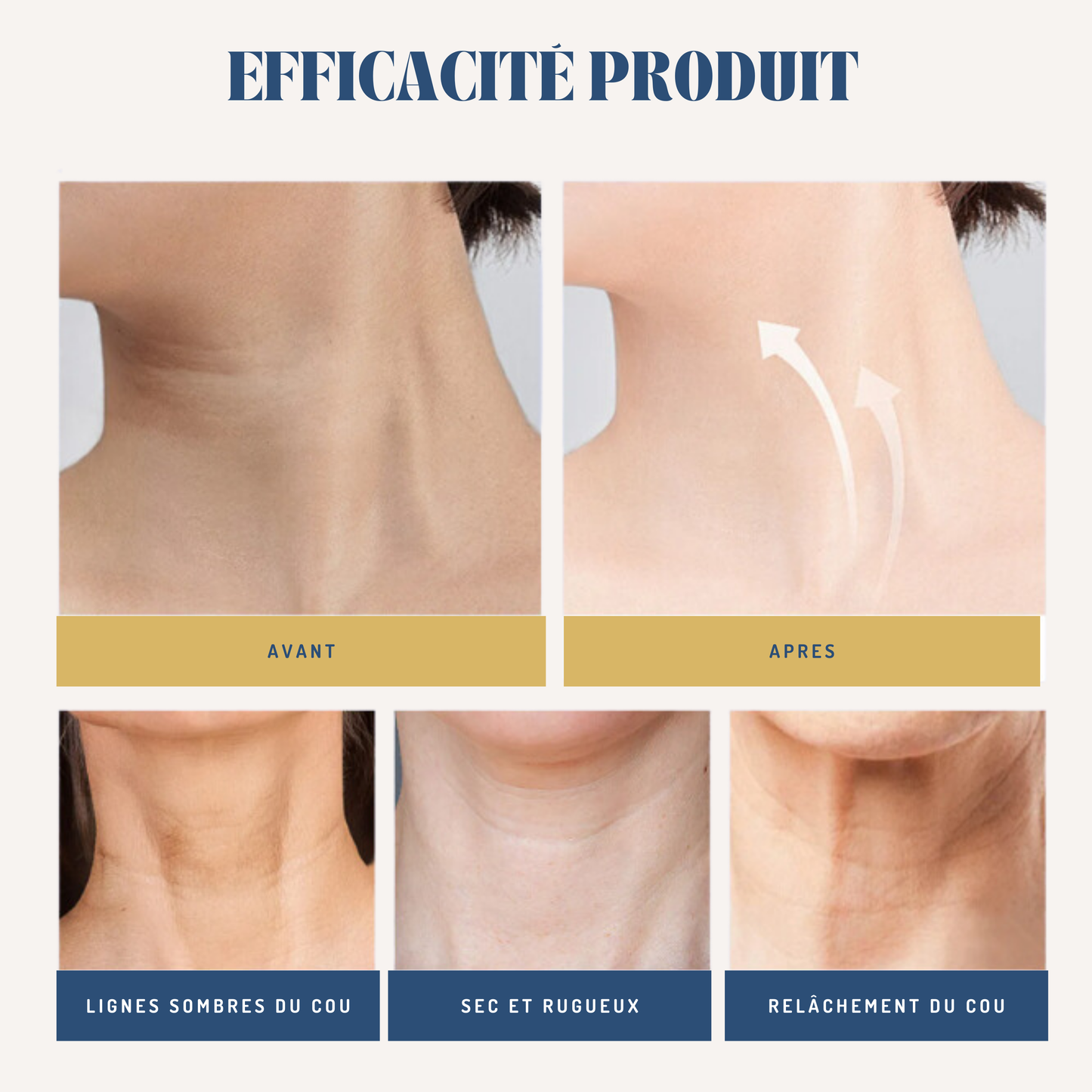 Crème Raffermissante Cou : Lifting Naturel