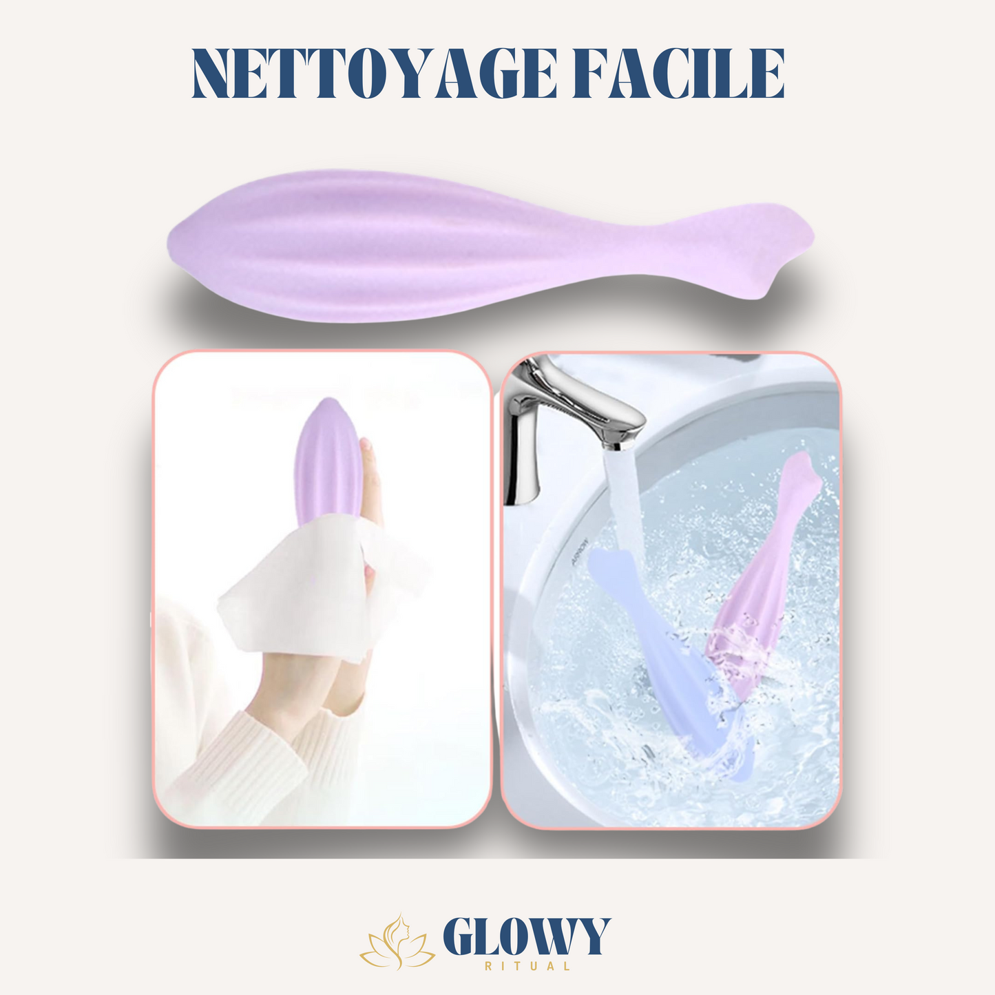 Rouleau de Beauté en Silicone