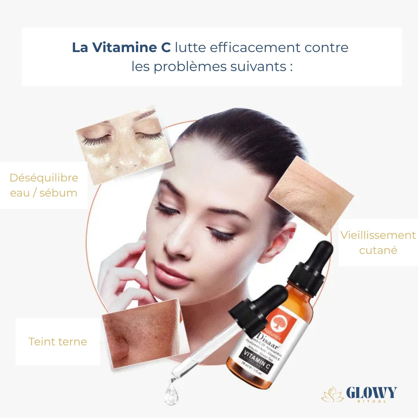 Sérum Éclat Vitamine C - Illumine & Protège - Glowyritual.com
