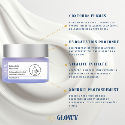 Crème Raffermissante Cou : Lifting Naturel