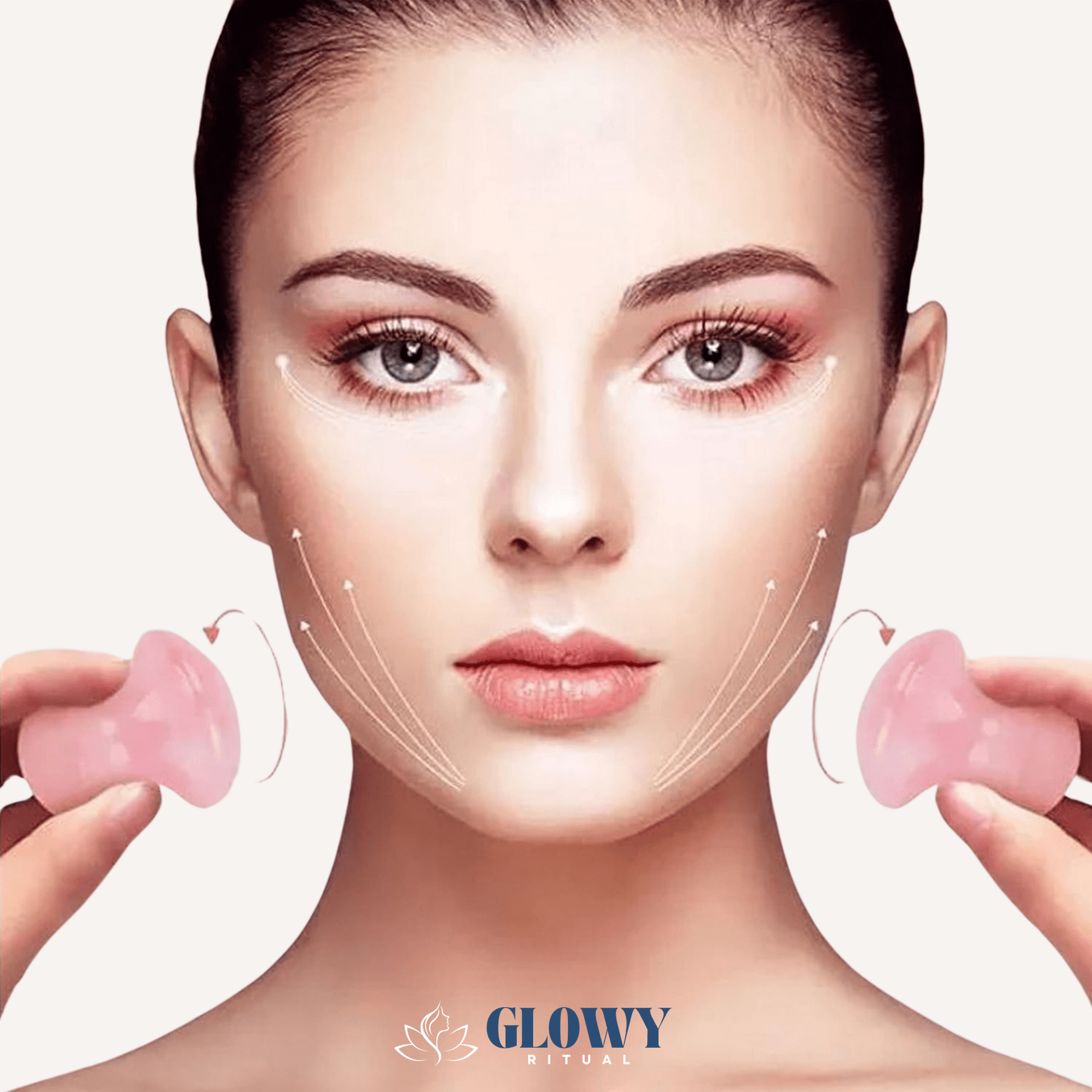 Gua Sha Quartz Rose : Rituel Glow & Sculpteur - Glowyritual.com