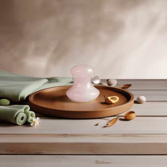 Gua Sha Quartz Rose : Rituel Glow & Sculpteur - Glowyritual.com