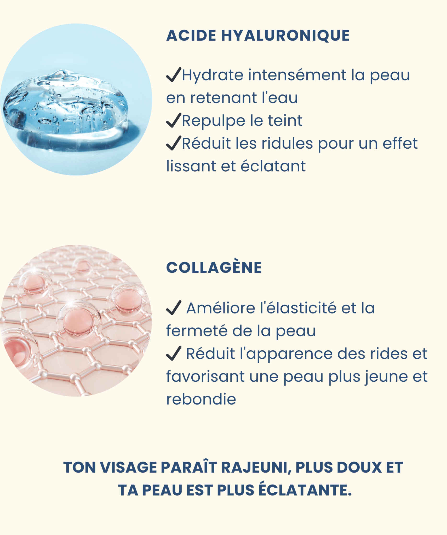 Masque Facial Biocollagène - Glowyritual.com