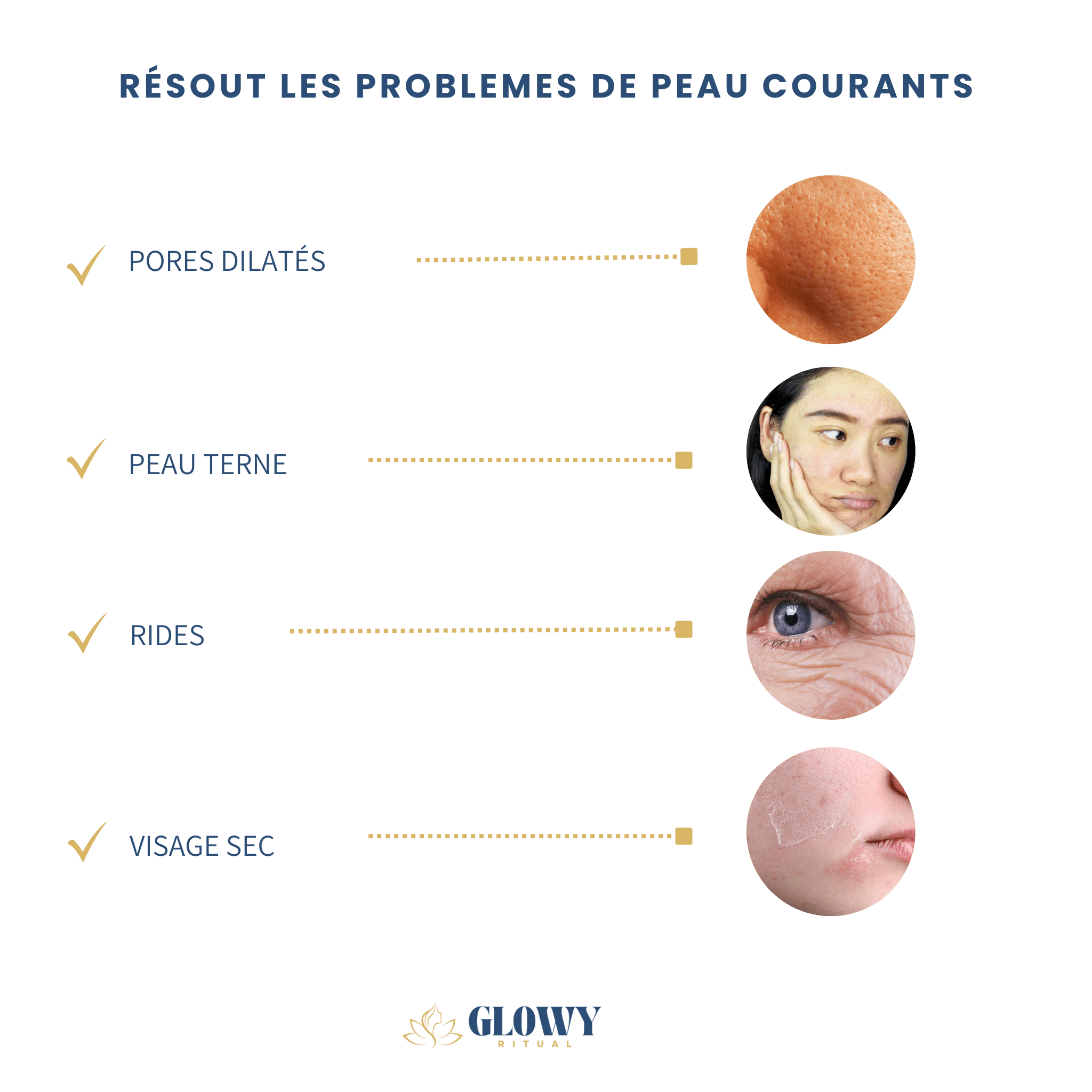 Masque Facial Biocollagène - Glowyritual.com