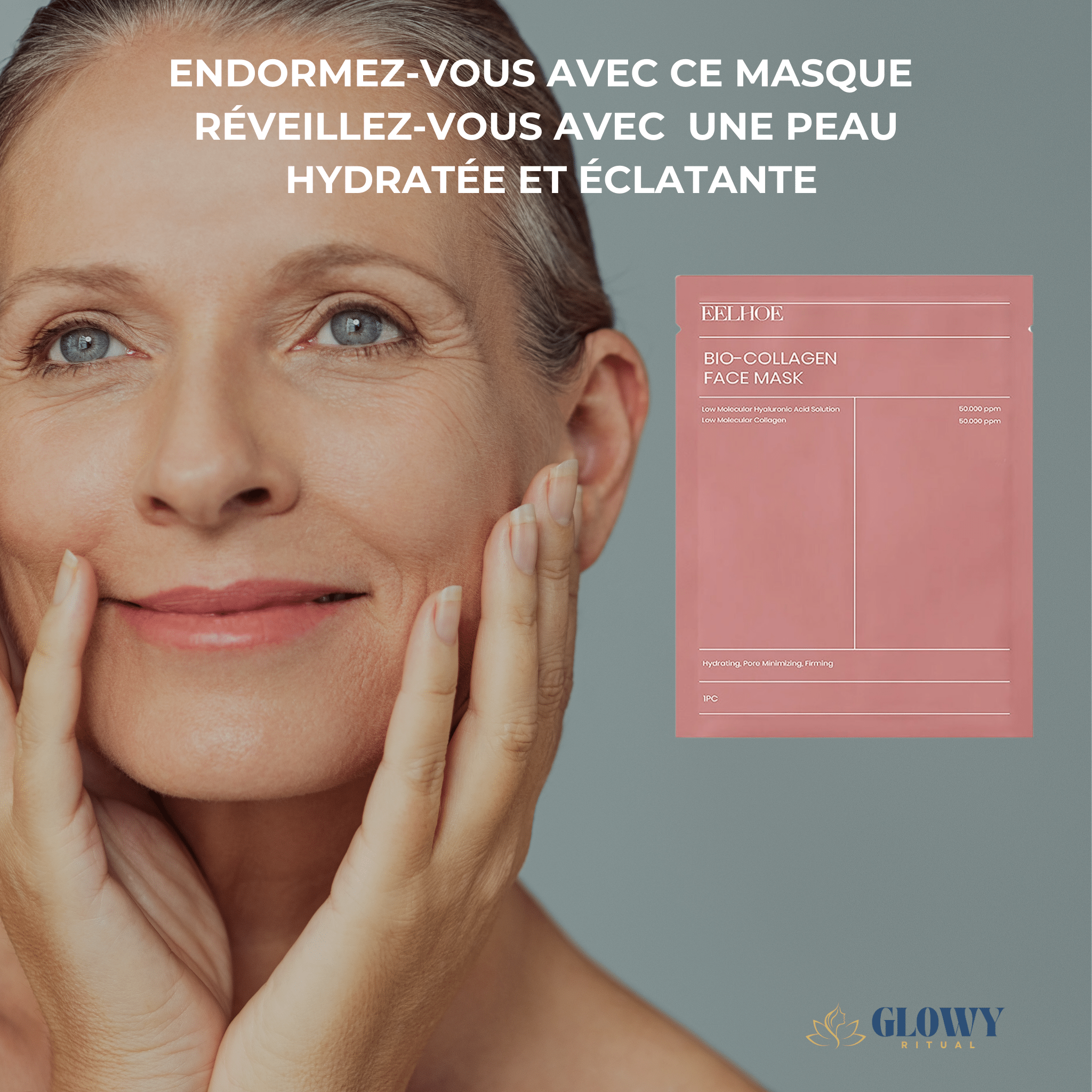 Masque Facial Biocollagène - Glowyritual.com