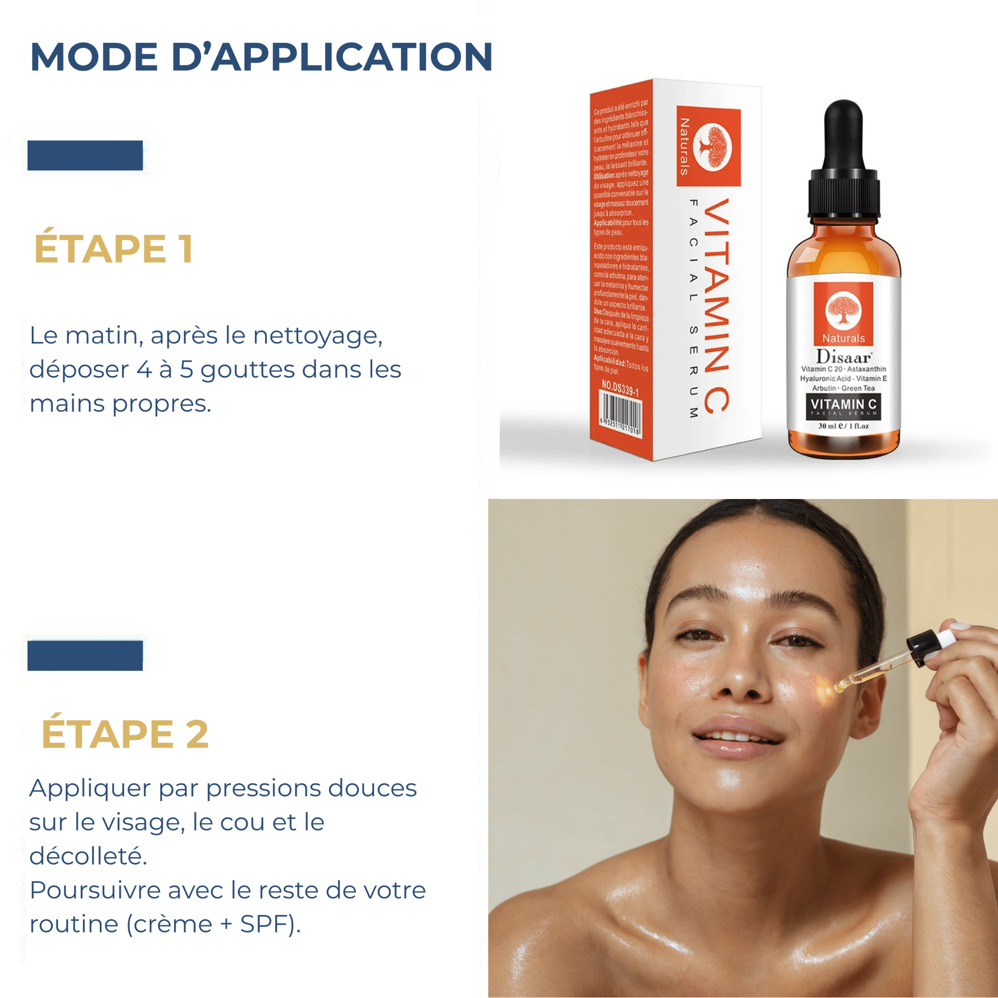 Sérum Éclat Vitamine C - Illumine & Protège - Glowyritual.com