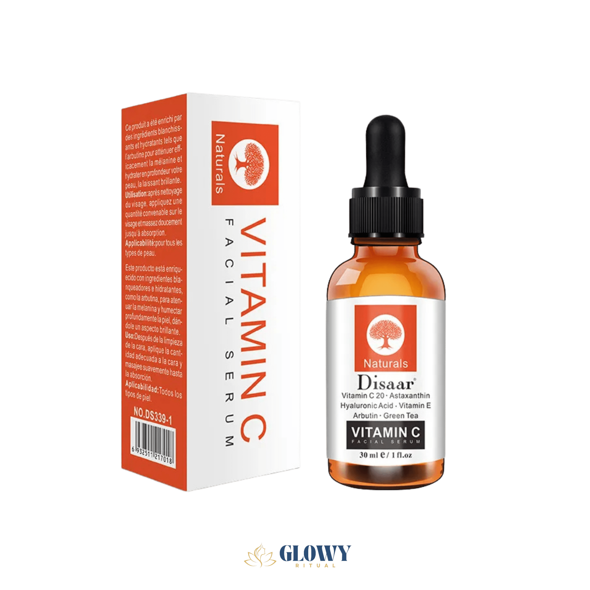 Sérum Éclat Vitamine C - Illumine & Protège - Glowyritual.com