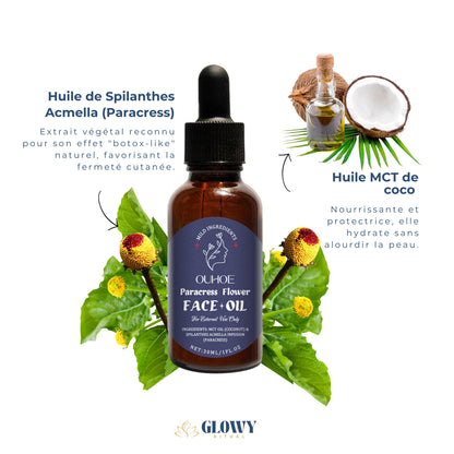 Sérum Jeunesse Fleur de Paracress - Lisse, repulpe, illumine - Glowyritual.com