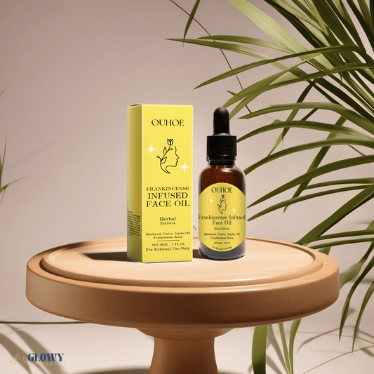 Sérum Nutrition Infusé à l'encens - Infusion Botanique & éclat naturel - Glowyritual.com