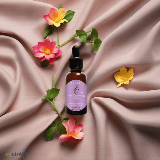 Sérum Réparateur Géranium Rosat - Équilibrant & Apaisant - Glowyritual.com